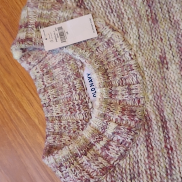 **NWT**Pink Marbled Sweater - Picture 3 of 7